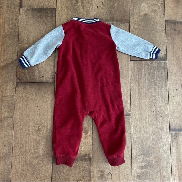 Carter’s Footless Fleece Outfit Pajamas Sleeper 9m - Picture 5 of 6